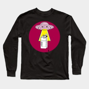 UFO CAT EAT Long Sleeve T-Shirt